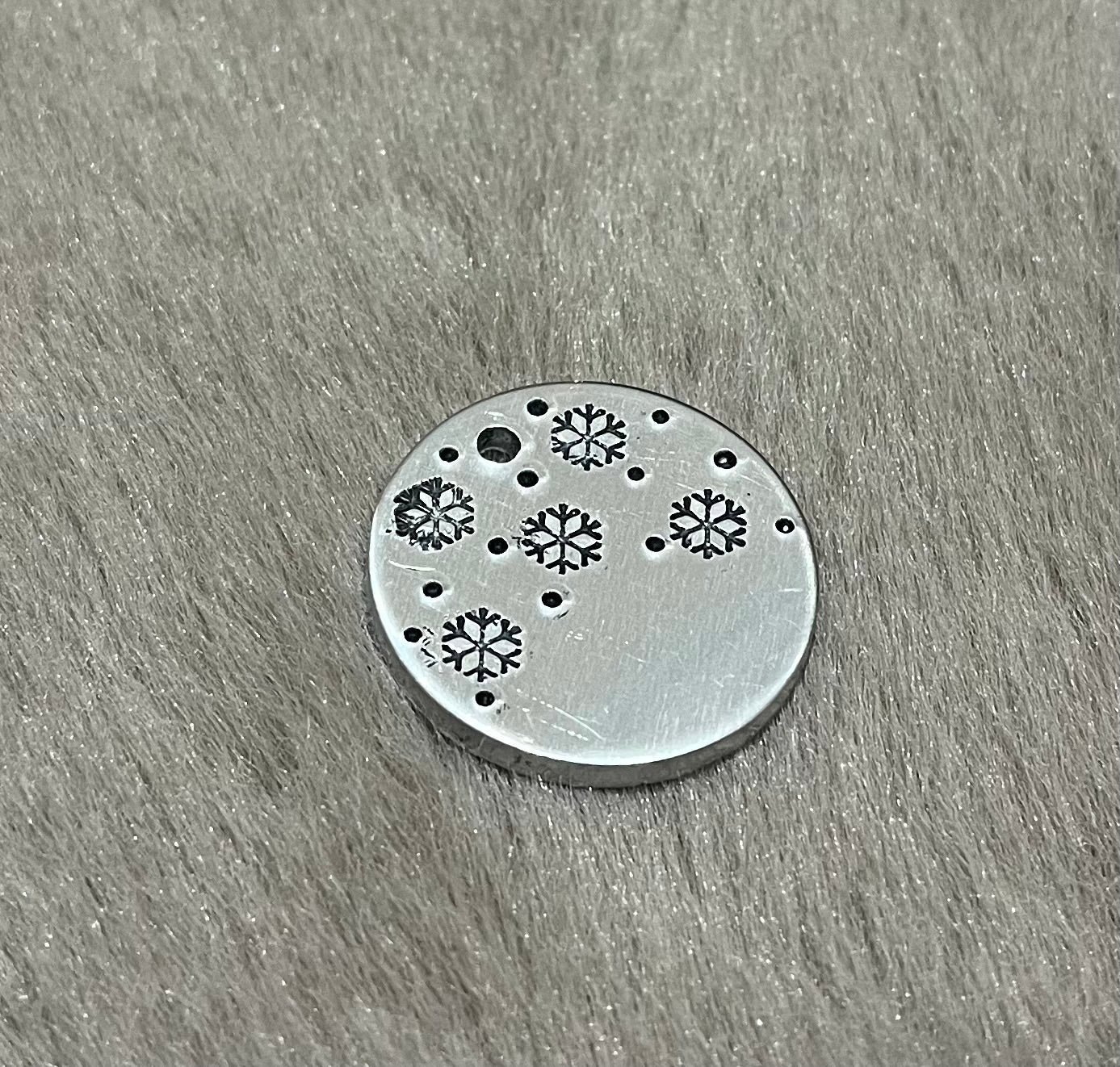 Silver Snowflakes - Ready to Ship