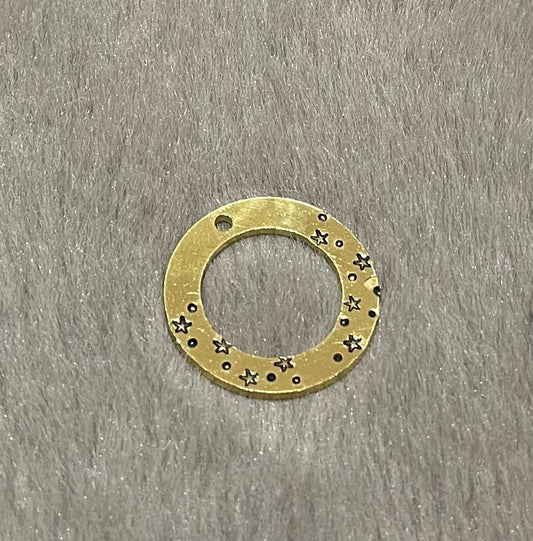 Brass Hollow Circle - Ready to Ship