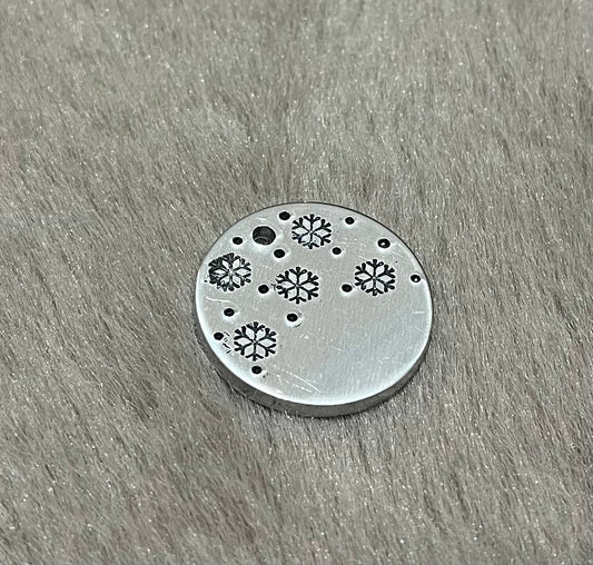 Silver Snowflakes - Ready to Ship