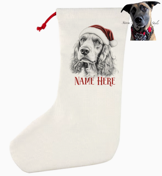 Personalised Dog Stocking
