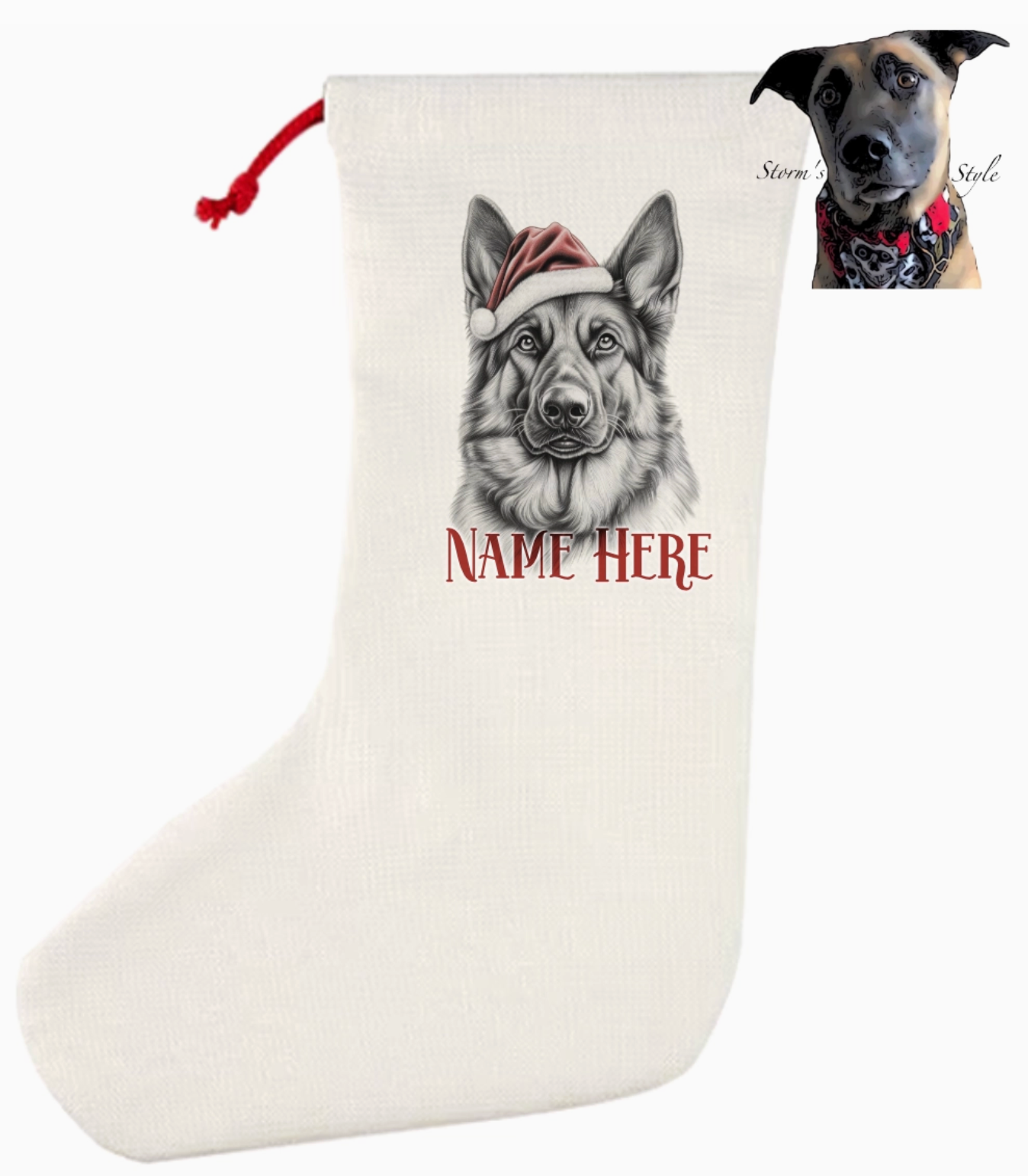 Personalised Dog Stocking